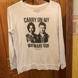 Supernatural/ Kansas long sleeve tee